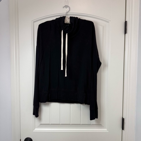 UGG Black Relaxed Cowl Neck Top - Picture 1 of 3